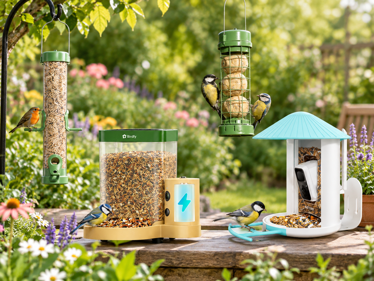 Best Bird Feeders for Beginners (2026): 7 Easy Picks From £7 to £230