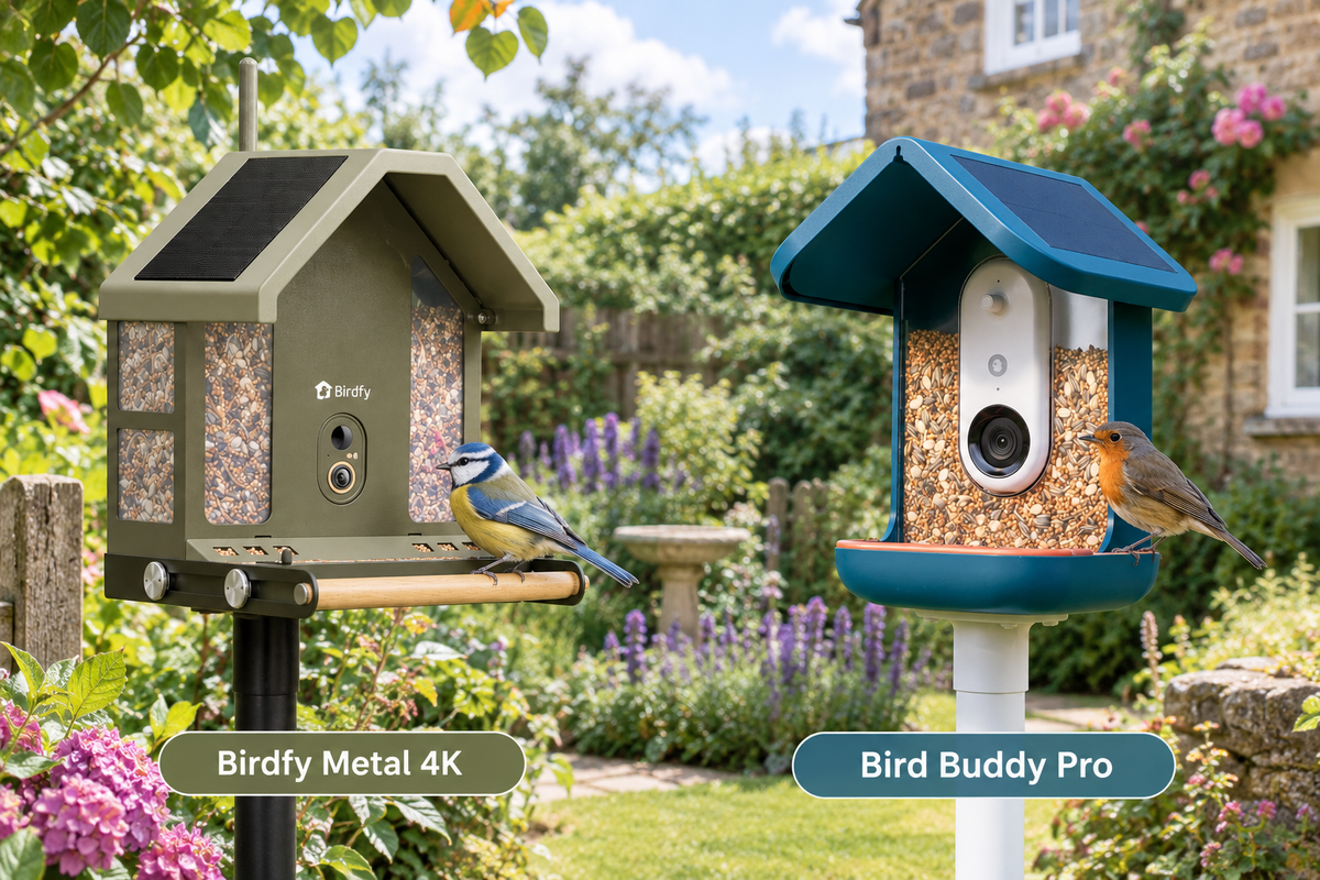 Birdfy Metal 2 4K or Bird Buddy Pro: Best for UK Gardens?