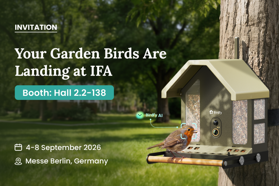 Birdfy Debuts at IFA 2026 With Expanding Smart Birding Portfolio