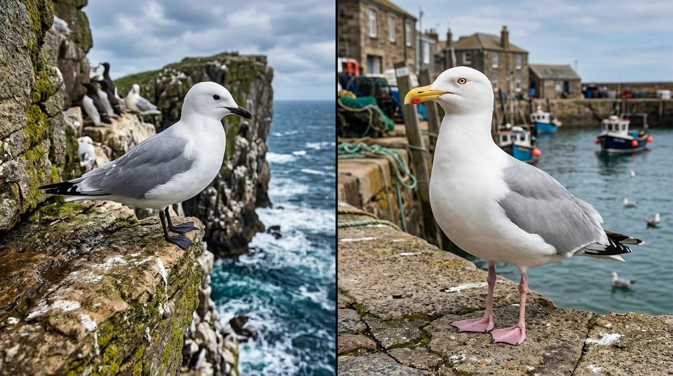 Kittiwakes vs. Seagulls: How to Tell Them Apart (UK Guide)
