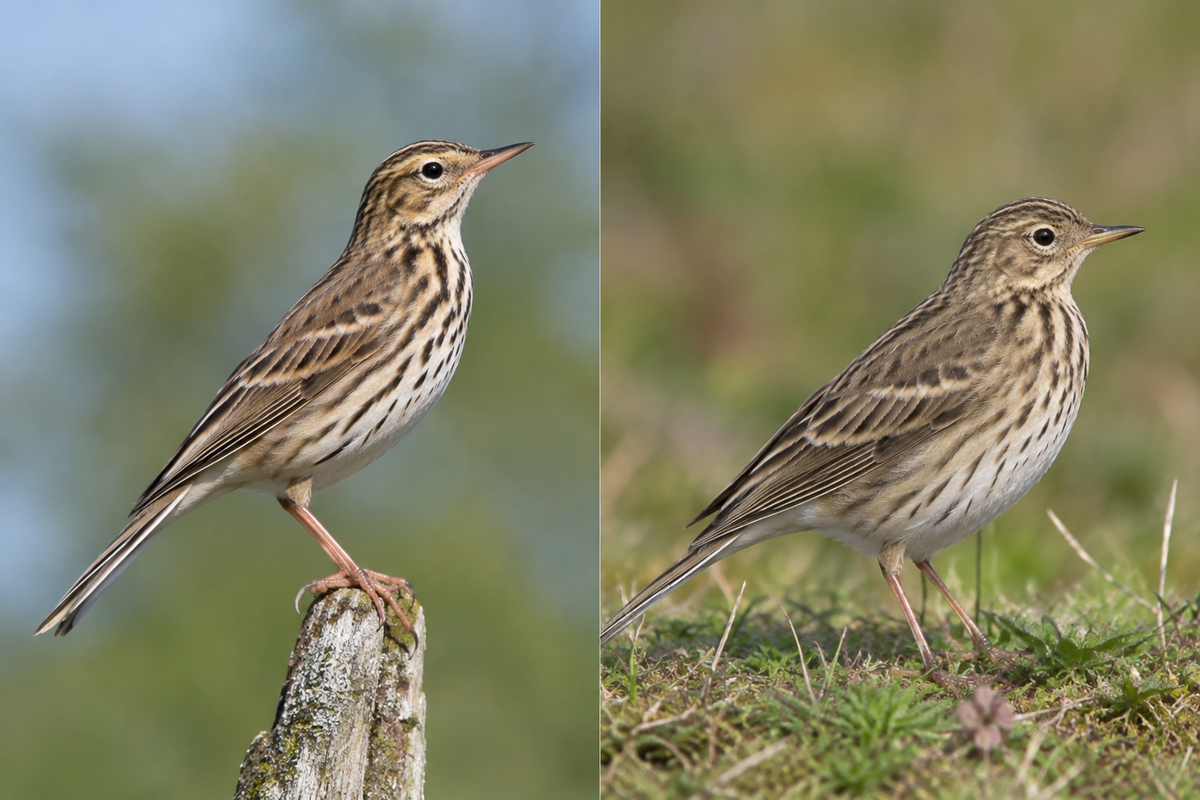 Tree Pipit or Meadow Pipit? Why Autumn IDs Go Wrong