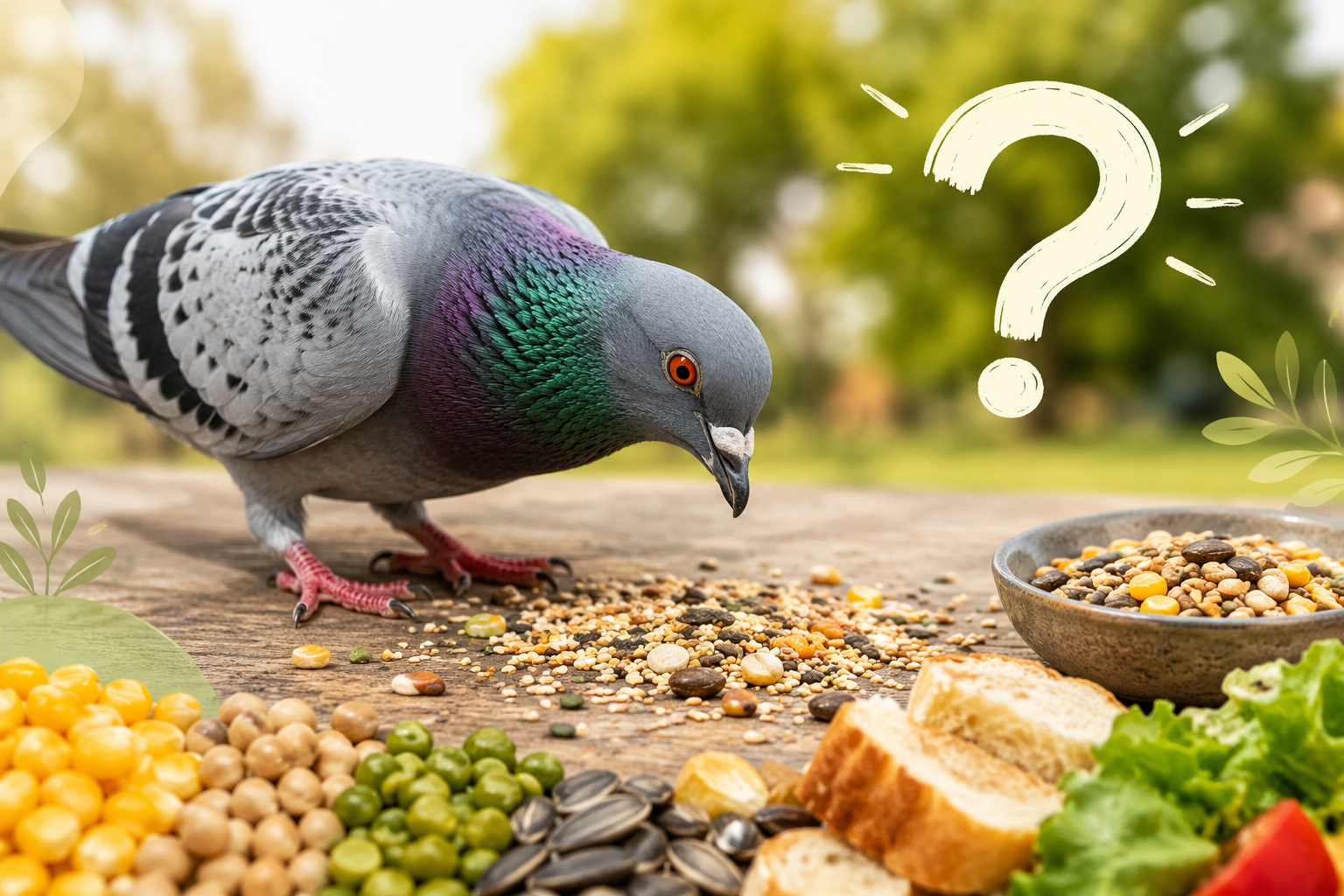 What Do Pigeons Eat? A Complete UK Feeding Guide