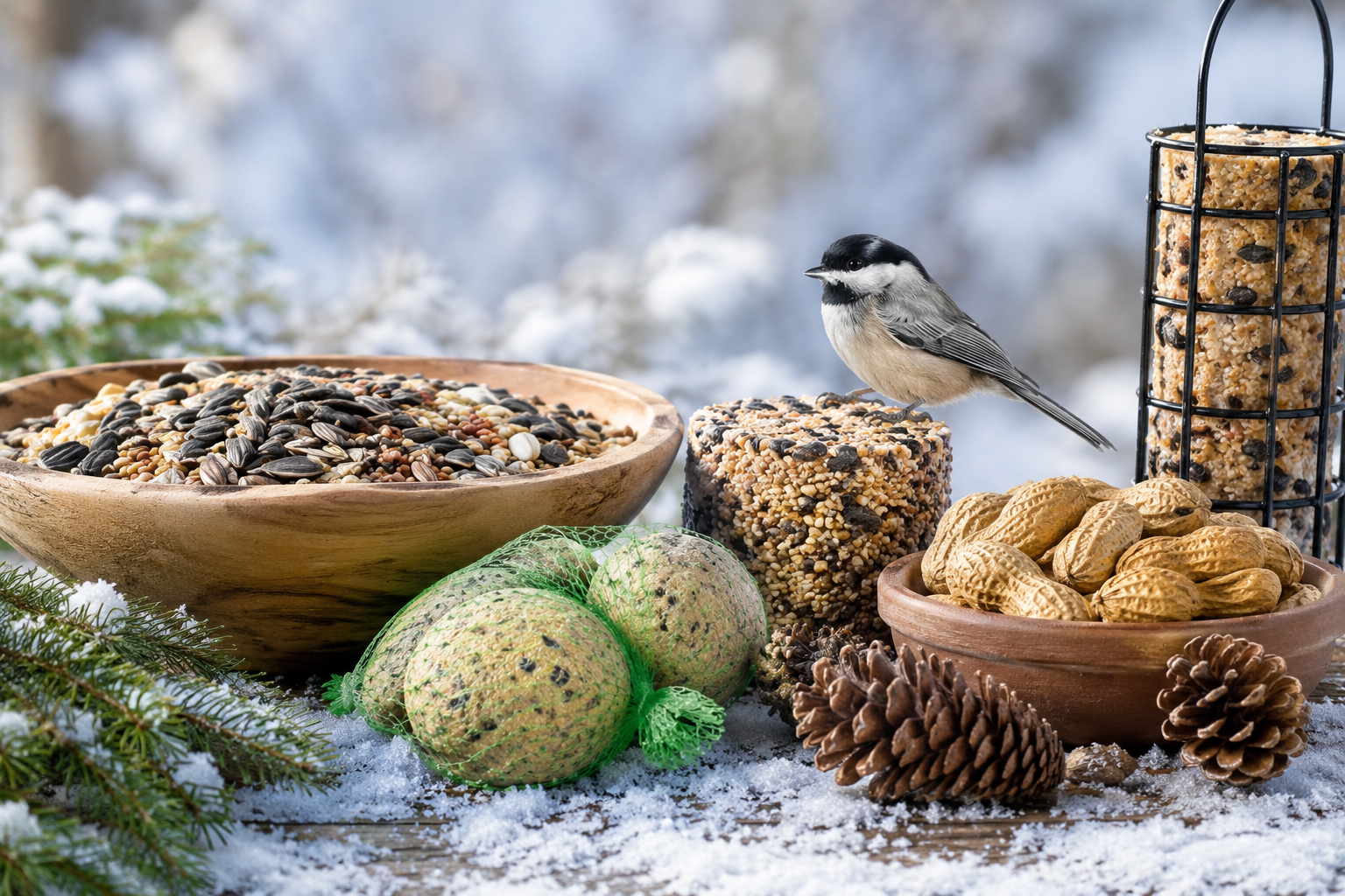 Winter Bird Food: What to Feed Birds in Winter & When to Stop Feeding