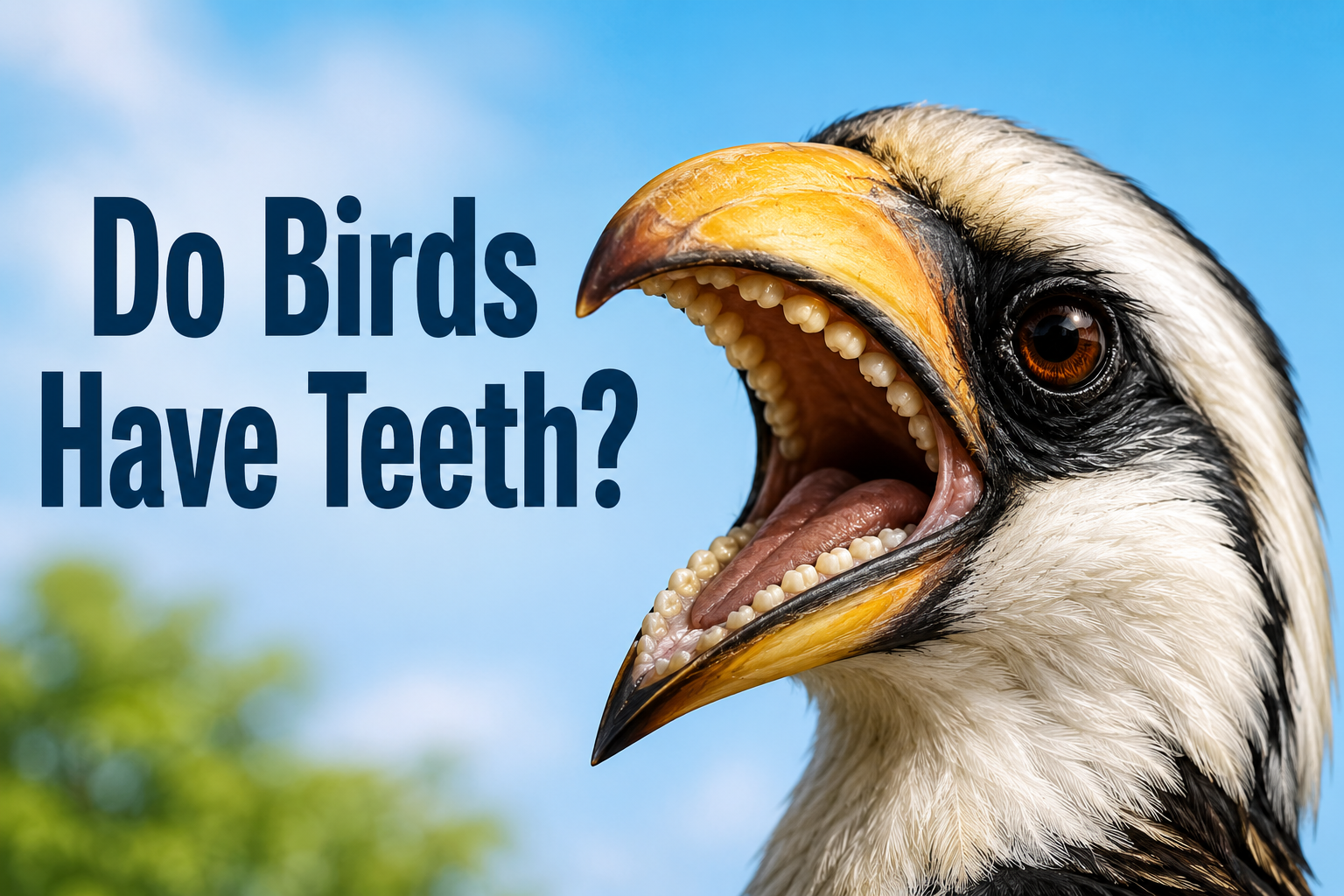 Do Birds Have Teeth? The Truth About Bird Beaks, Tomia and Egg Teeth