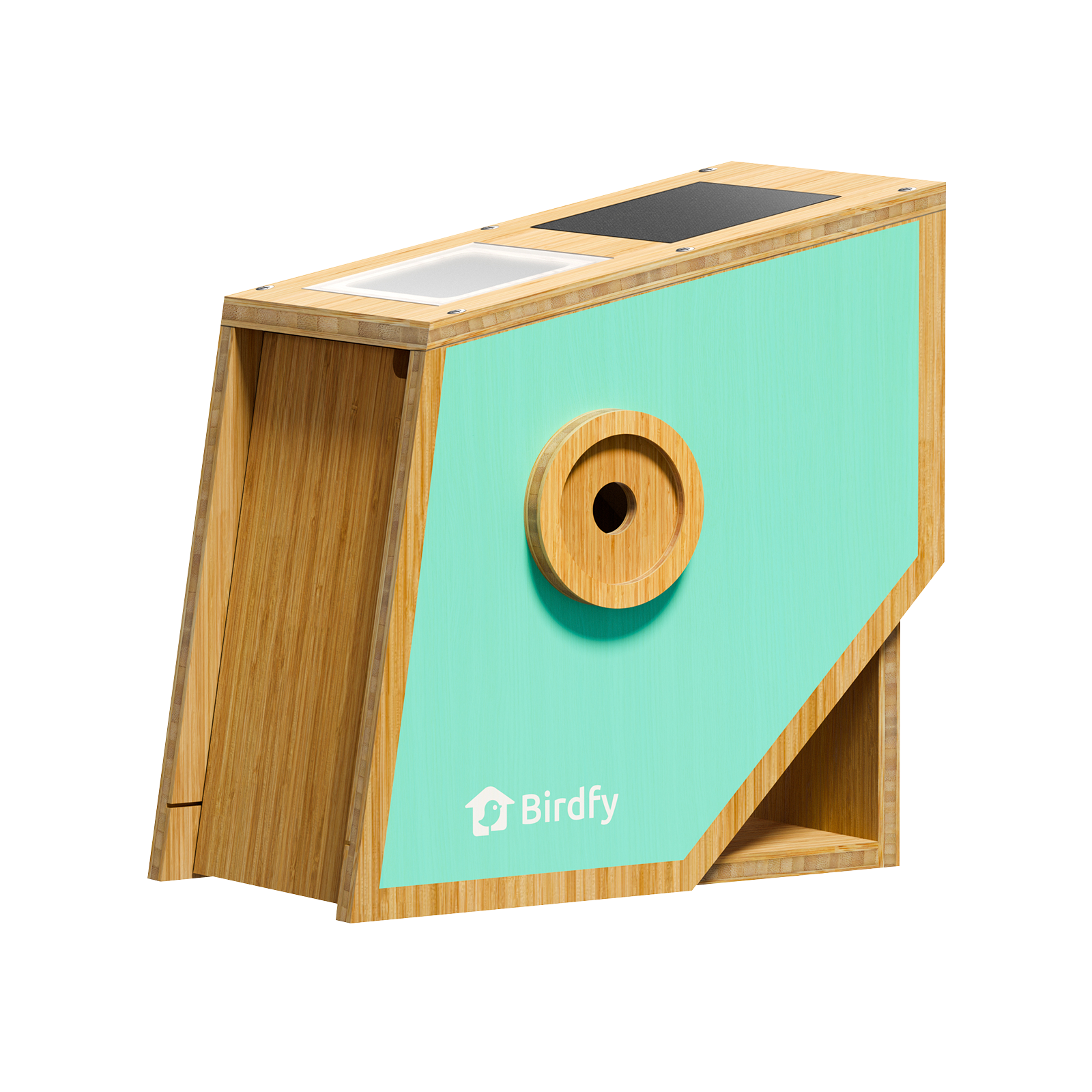 Birdfy Nest Polygon - Smart Birdhouse with Camera