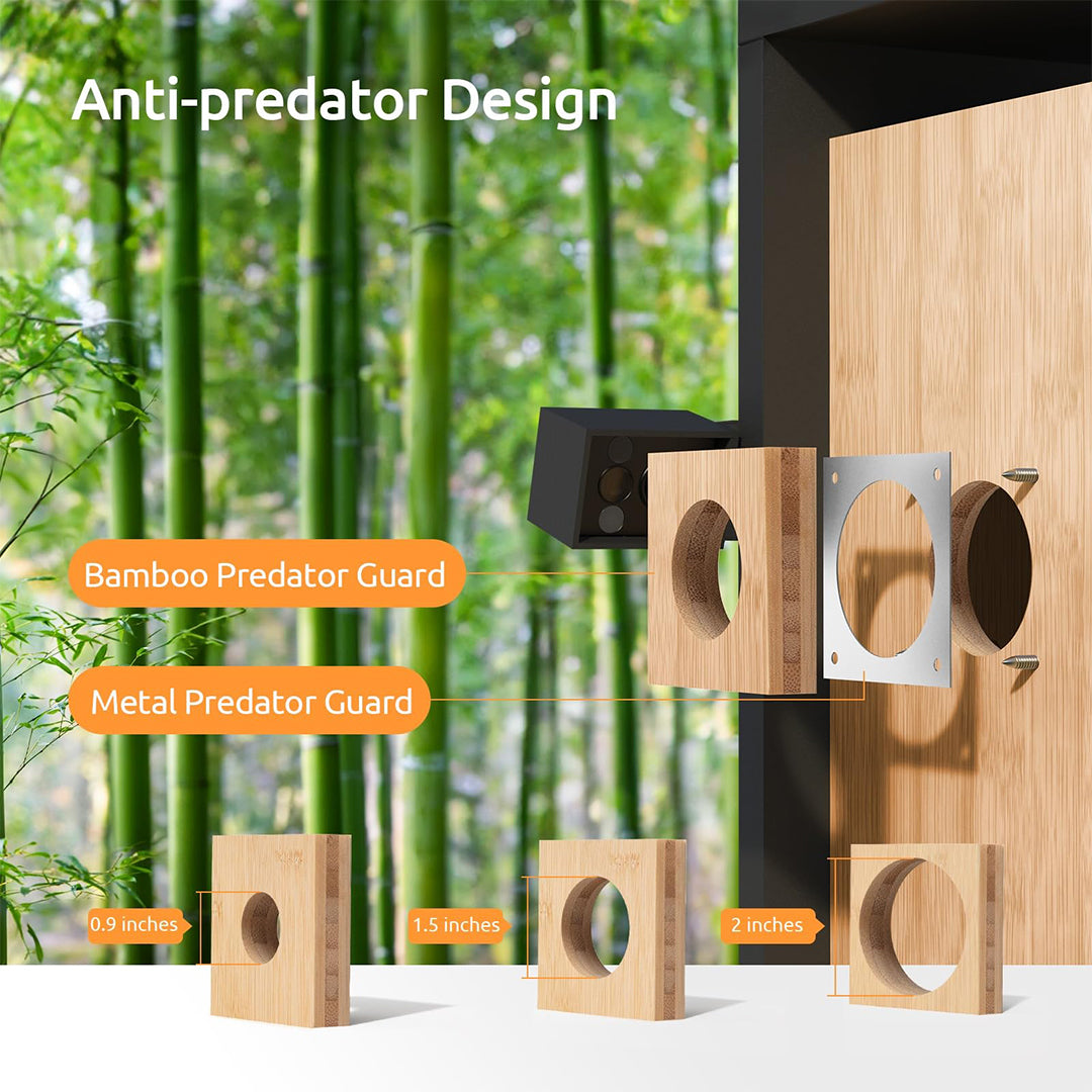 Birdfy Nest - Smart Bird House with Dual Cameras