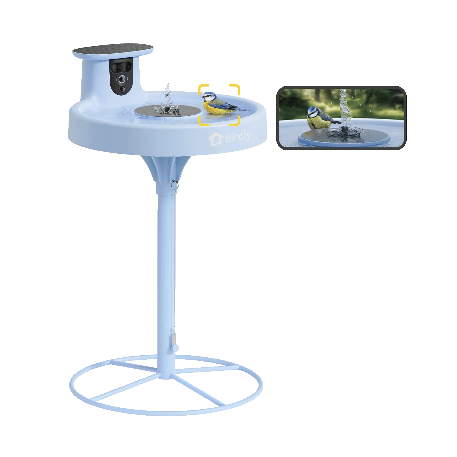Birdfy Bath Pro - Smart Bird Bath with Camera
