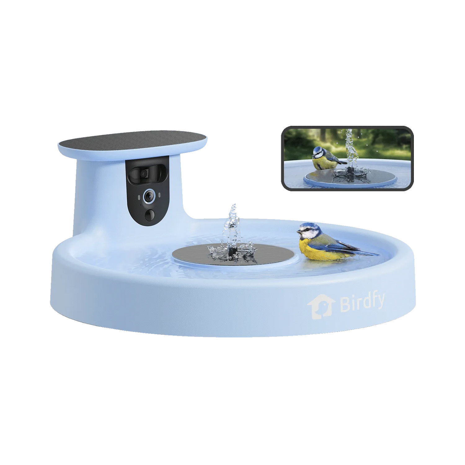 Birdfy Bath Pro - Smart Bird Bath with Camera