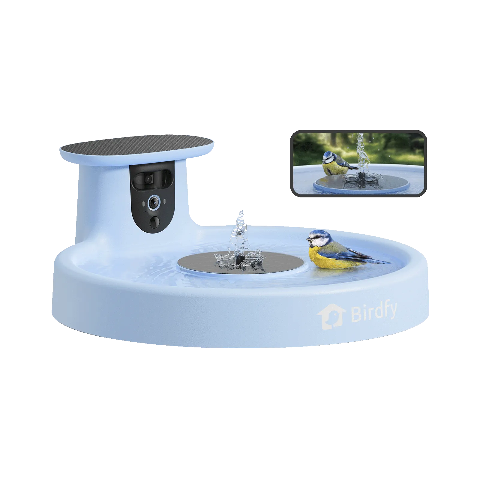 Birdfy Bath Pro - Smart Bird Bath with Camera
