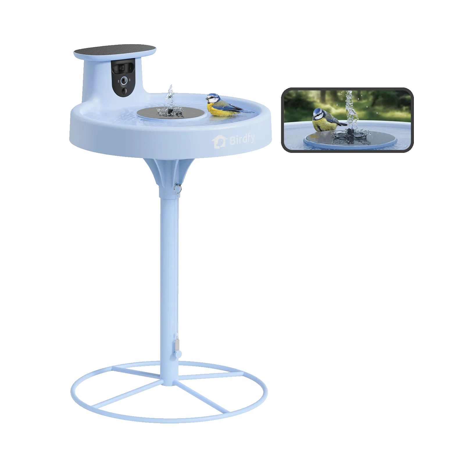 Birdfy Bath Pro - Smart Bird Bath with Camera