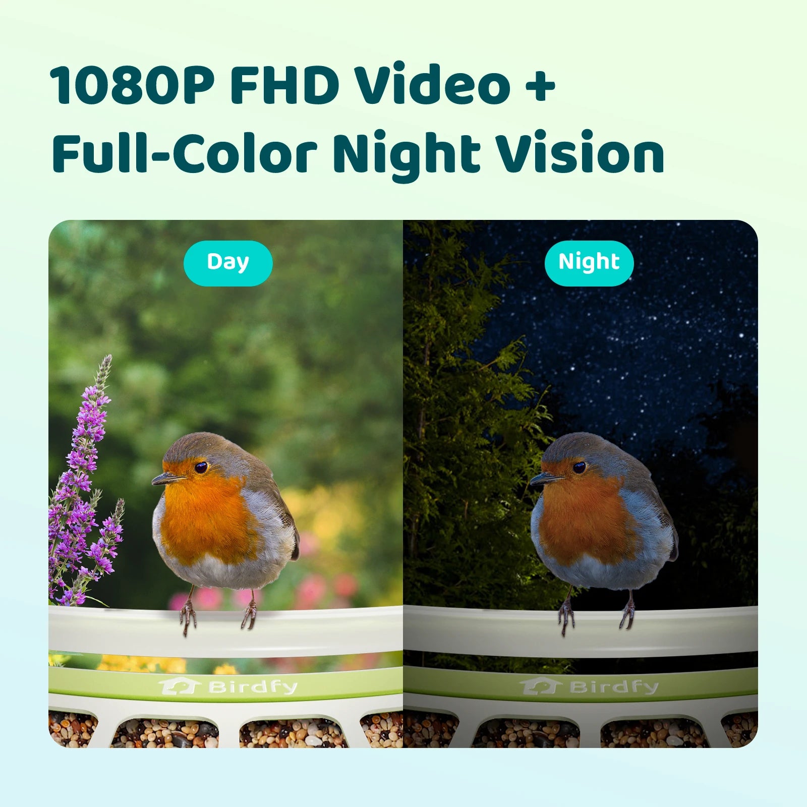 Birdfy Feeder Metal - Smart Metal Feeder with Camera