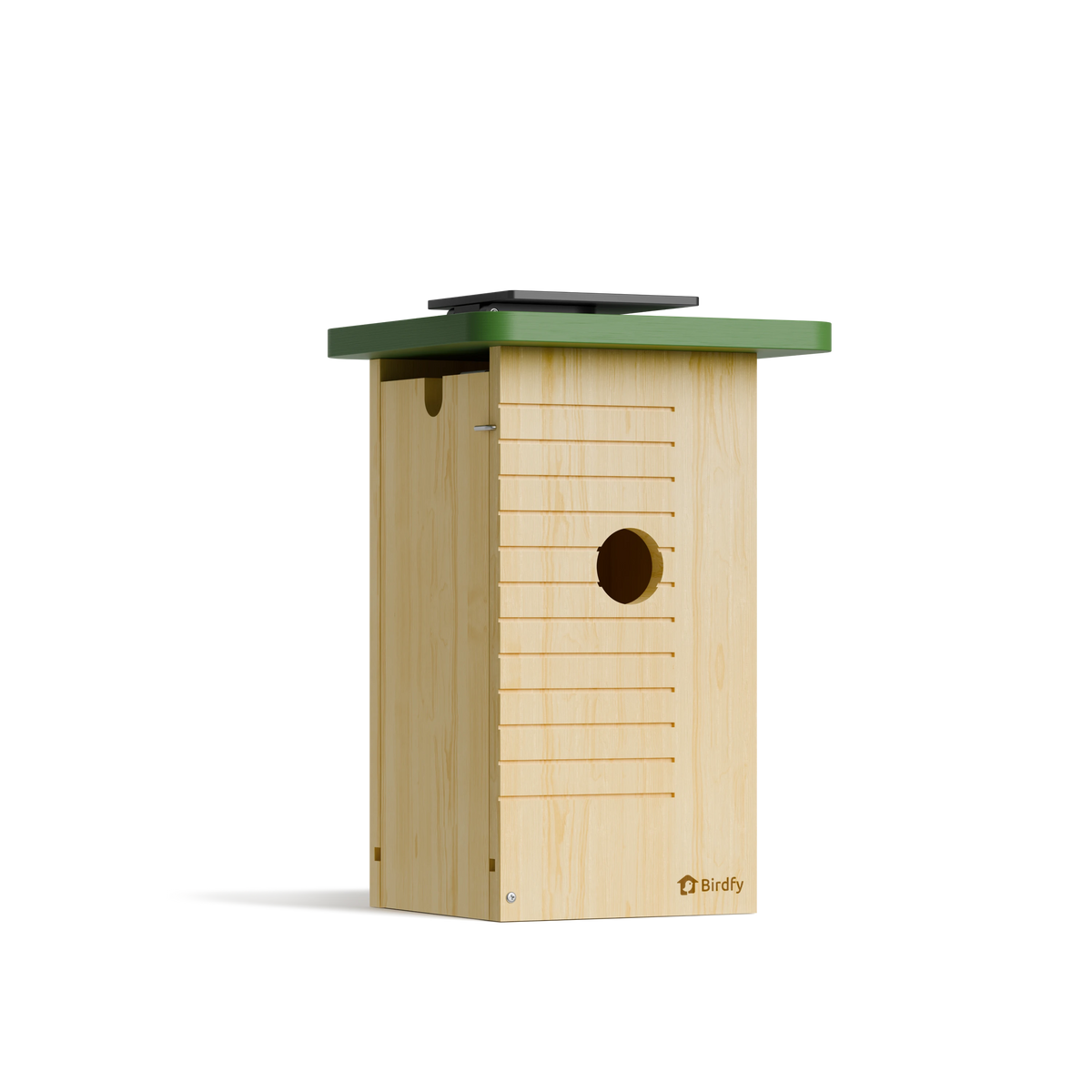 Birdfy Nest Wood - Wooden Smart Birdhouse
