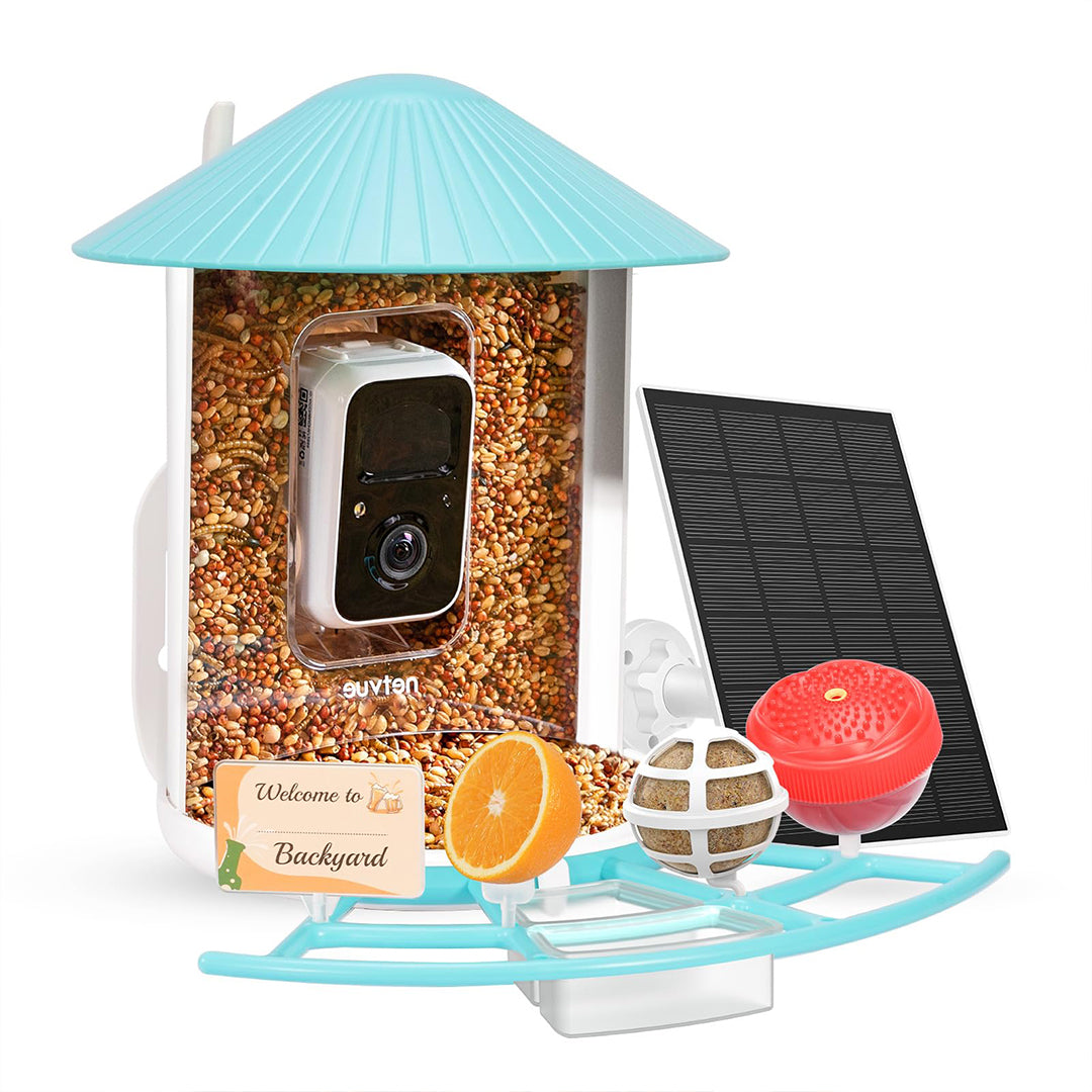 Birdfy Feeder Pro- Bird Feeders with Wider Perch, DIY Add-ons