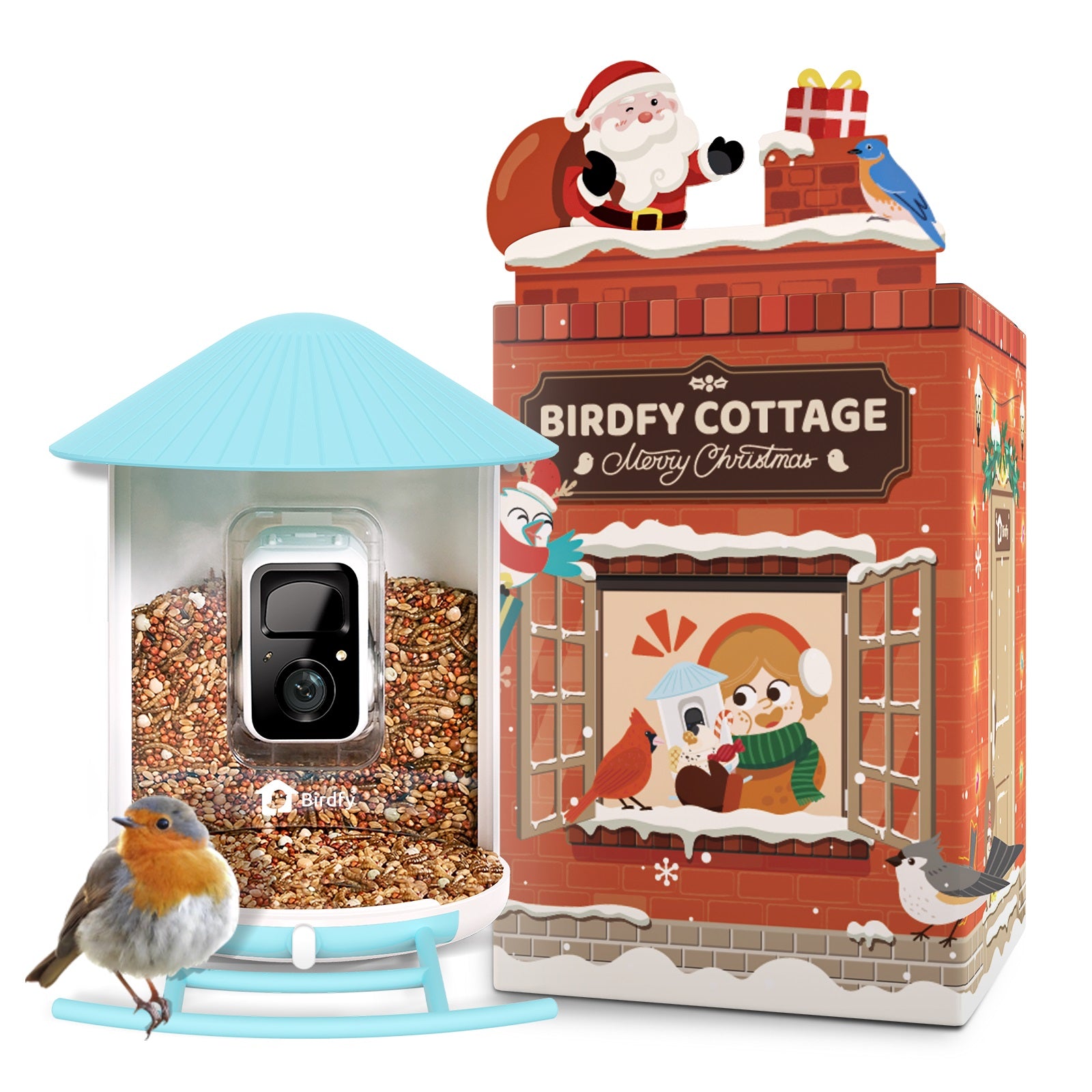 Birdfy Feeder - Fun, Best Gift, Educational Smart Bird Feeder